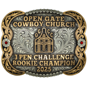 Pray for Texas buckle