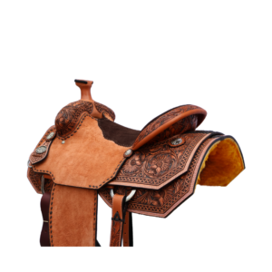 Team roper custom saddle